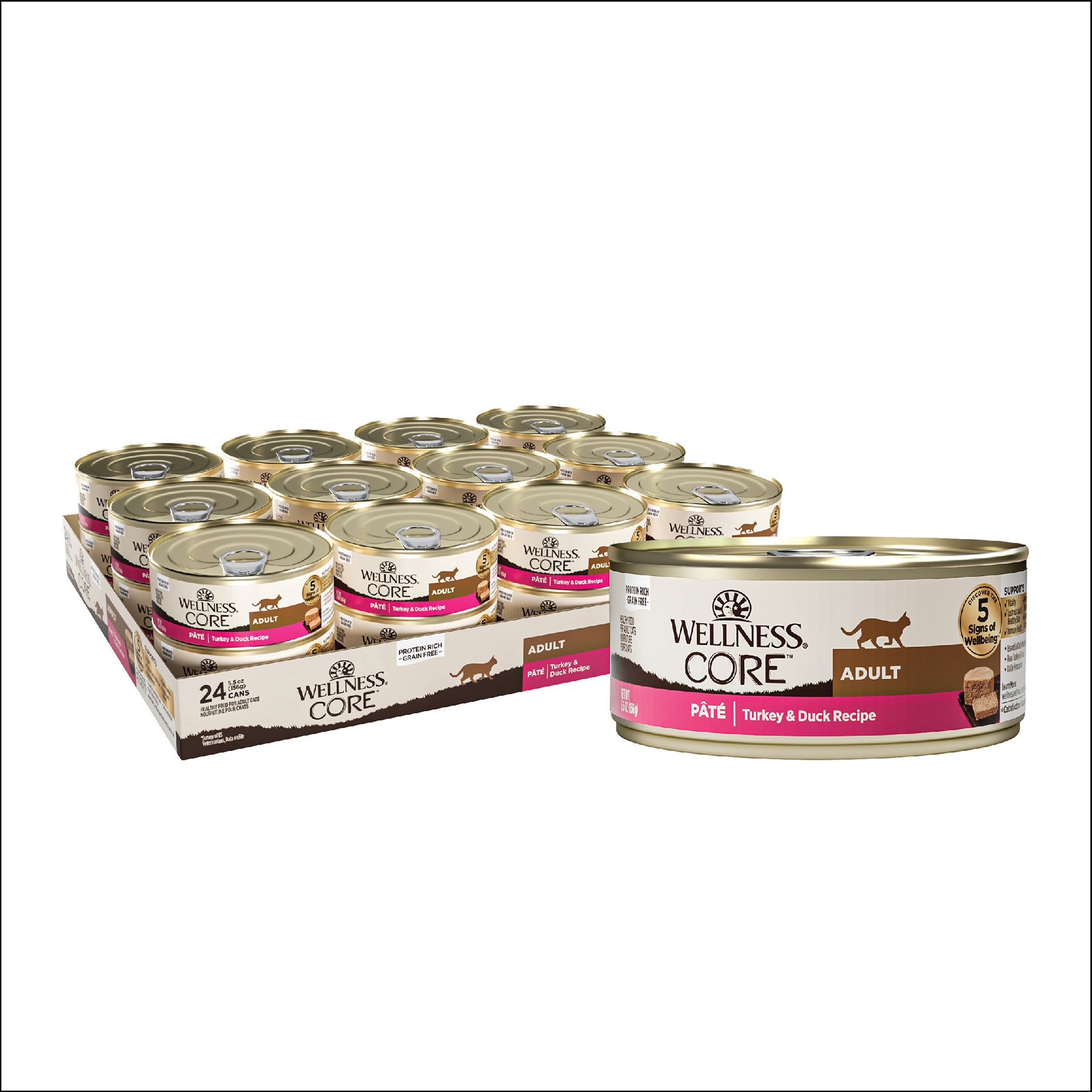 CORE® Classic Pâté Wet Cat Food | Turkey & Duck (5.5 oz)