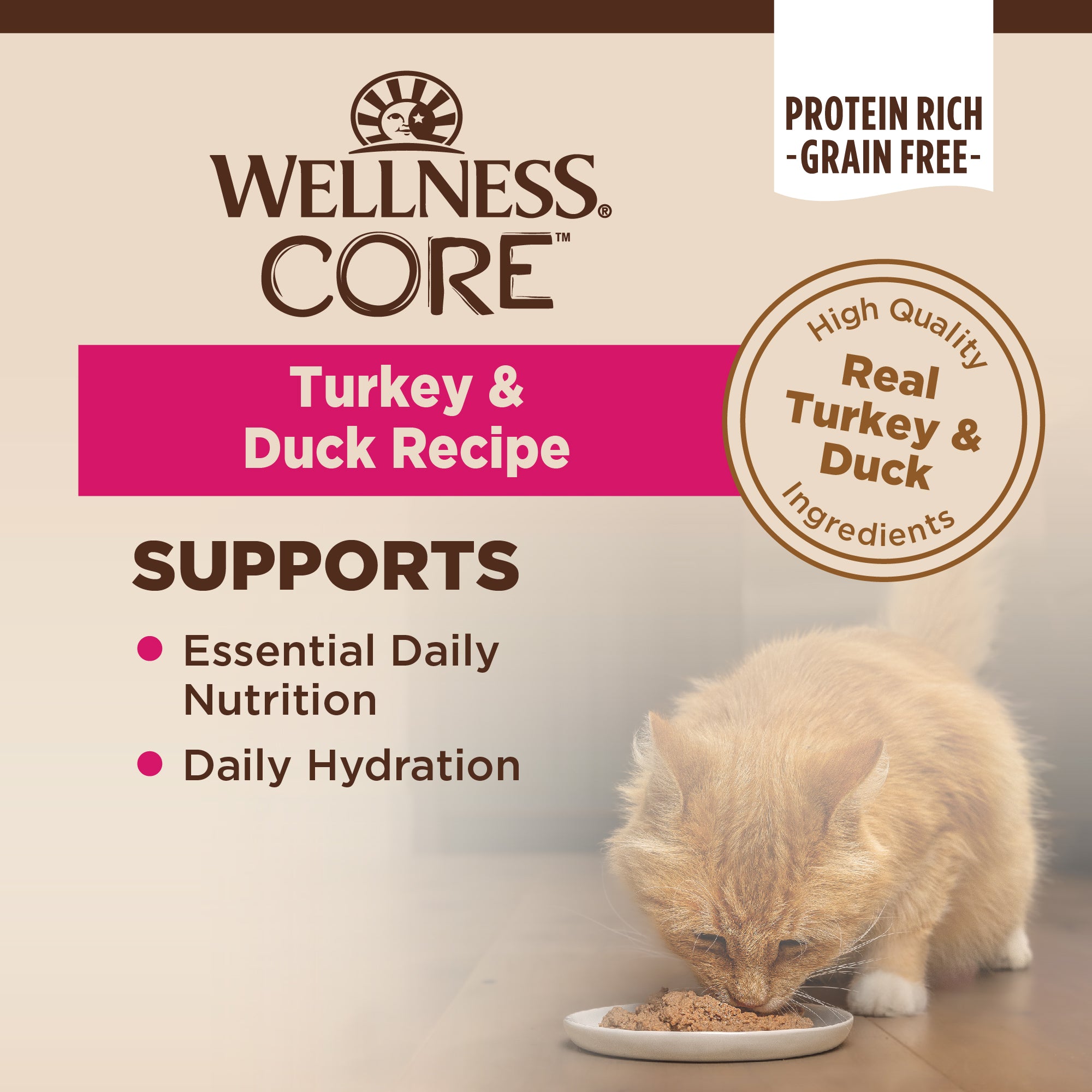 CORE® Classic Pâté Wet Cat Food | Turkey & Duck (5.5 oz)
