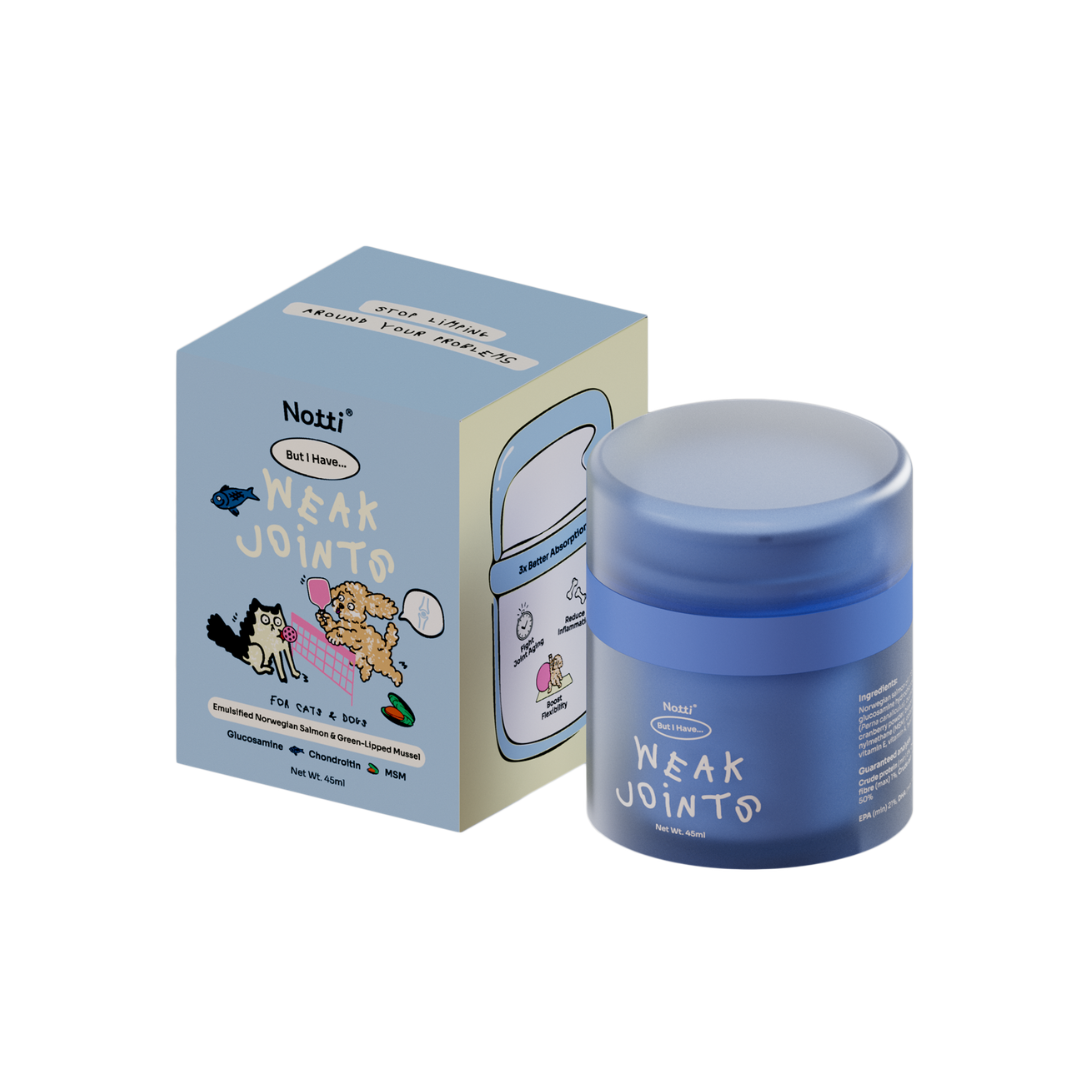 Notti "But I Have Weak Joints" Emulsified Norwegian Salmon & Green-Lipped Mussel Oil (45ml)