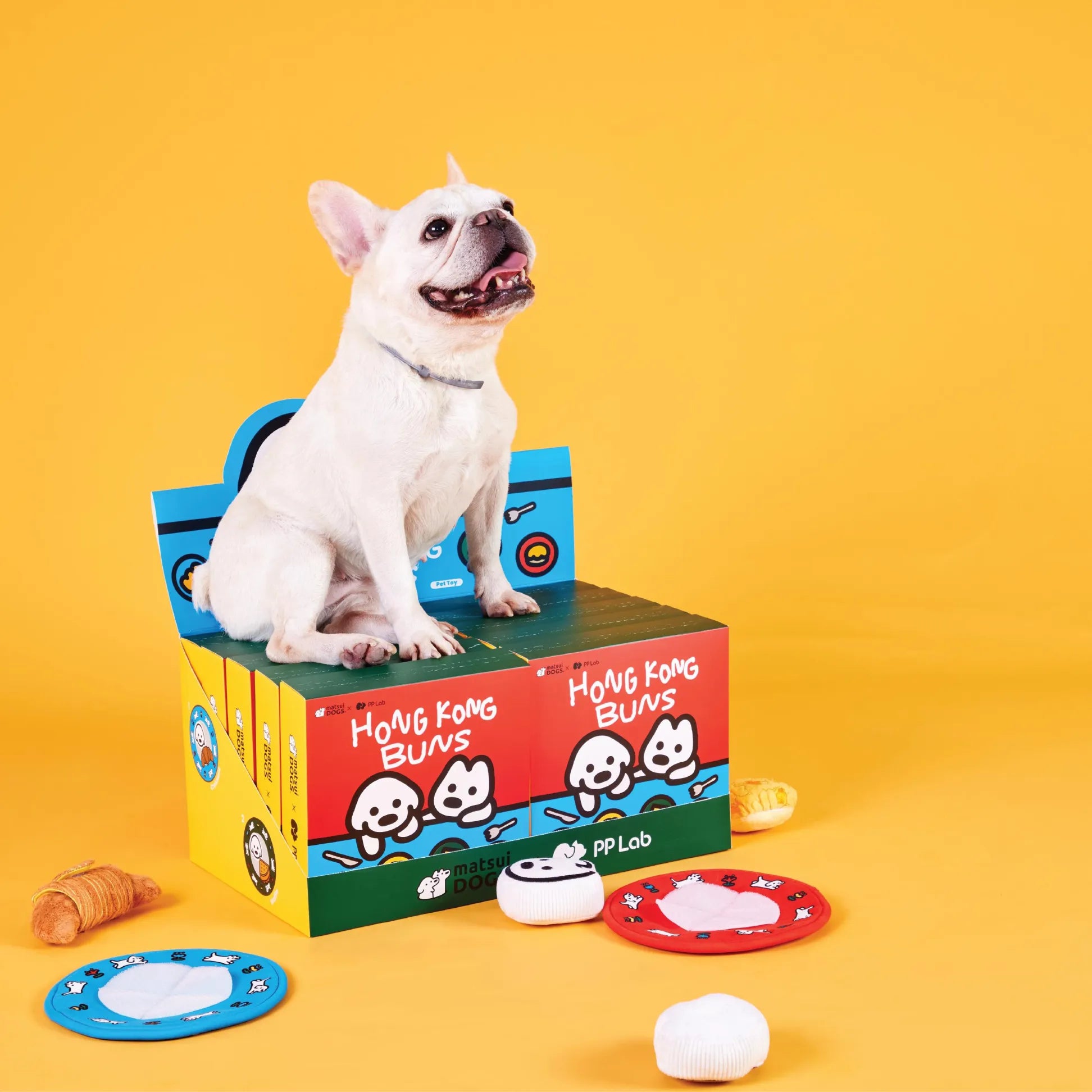 Matsui Dogs x PP Lab Hong Kong Buns Nosework Toy Blind Box