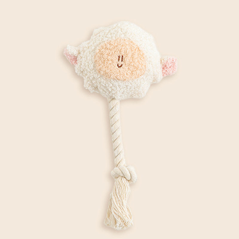 BonBon Green Furry Friends Rope Tug Toy (3 Designs)