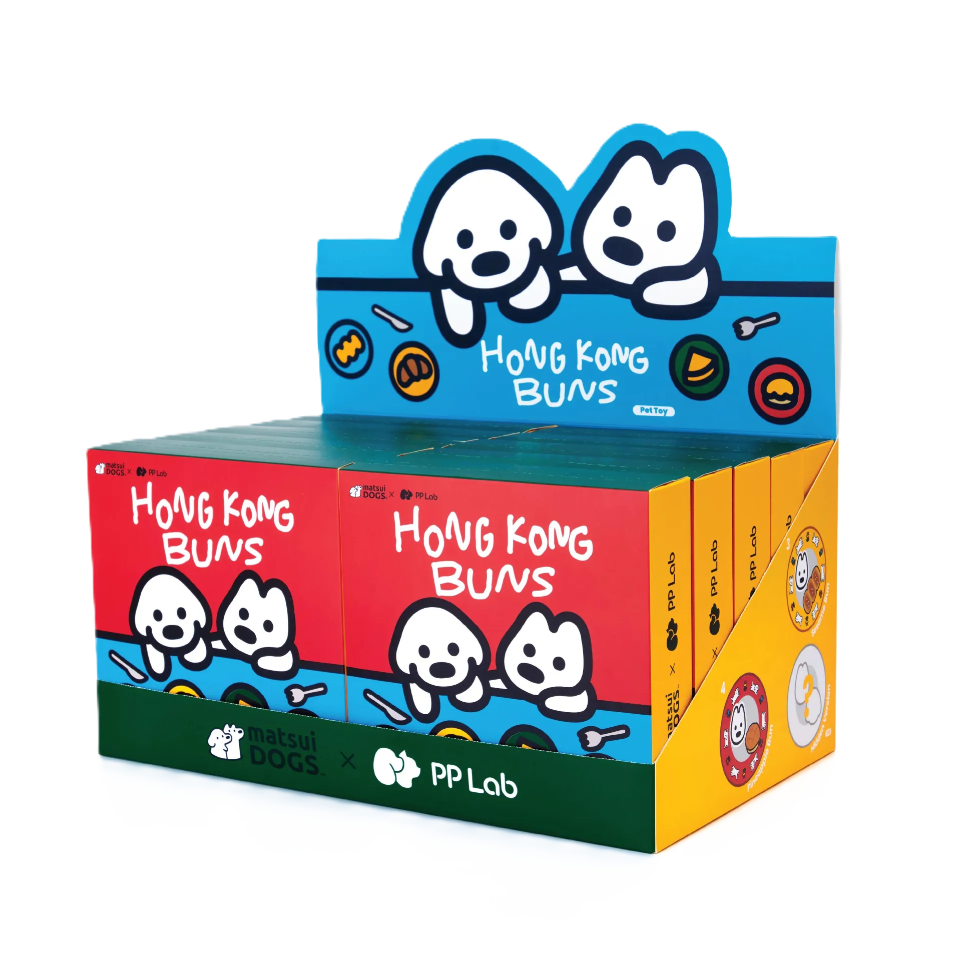 Matsui Dogs x PP Lab Hong Kong Buns Nosework Toy Blind Box