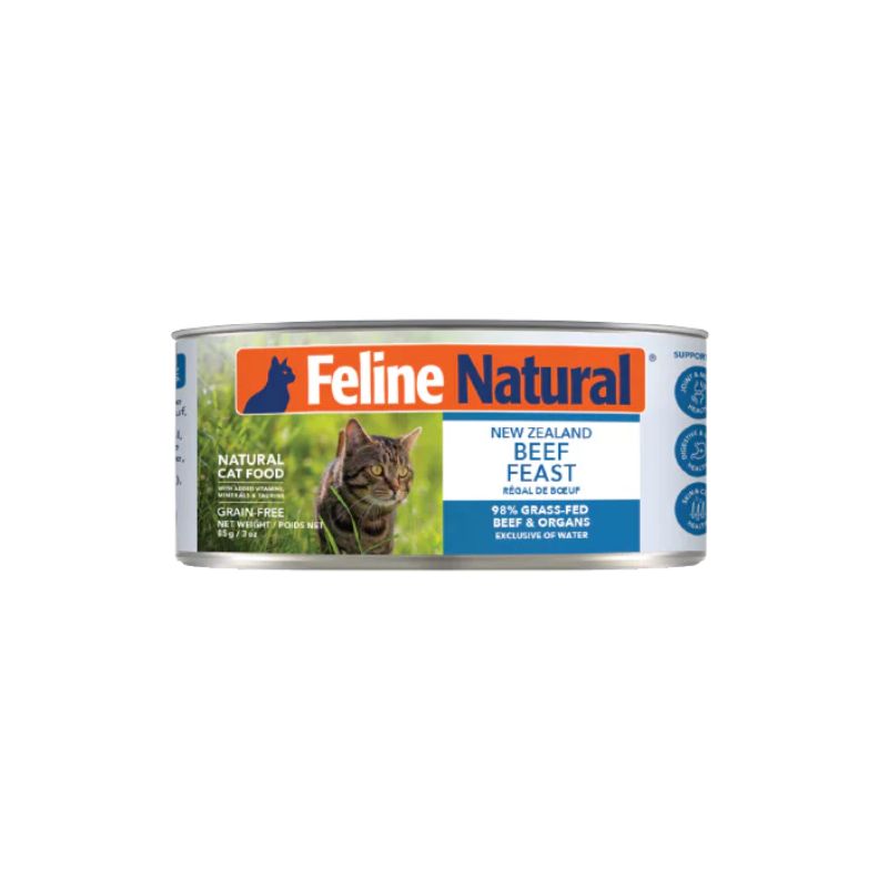 MIX & MATCH | 12 Cans of Feline Natural Canned Cat Food (85g)
