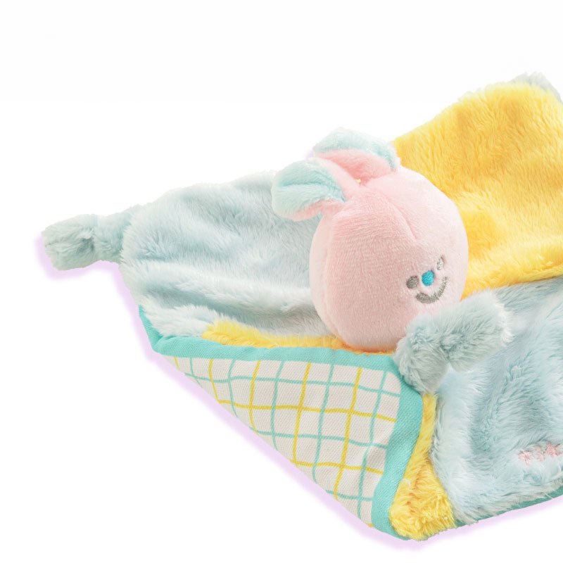 Bite Me Rabbit and Bear Crinkle Blanket Toy (2 Designs) - CreatureLand