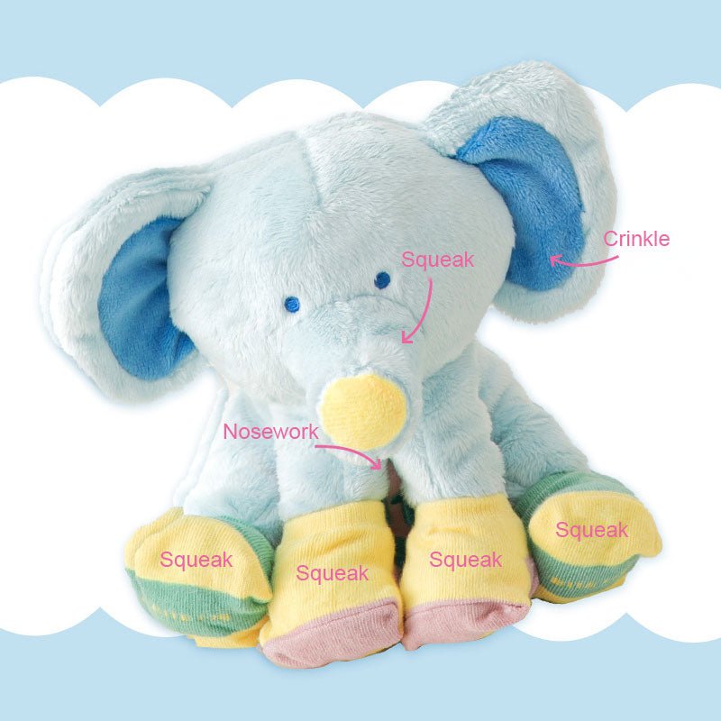 Bite Me Sock Elephant Nose Work Toy - CreatureLand