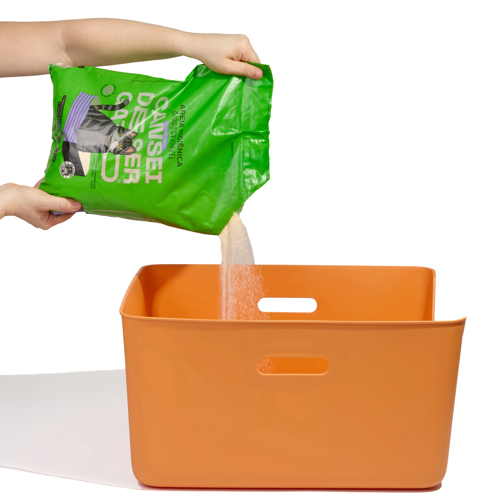 CDSG Cat Litter Box | Orange