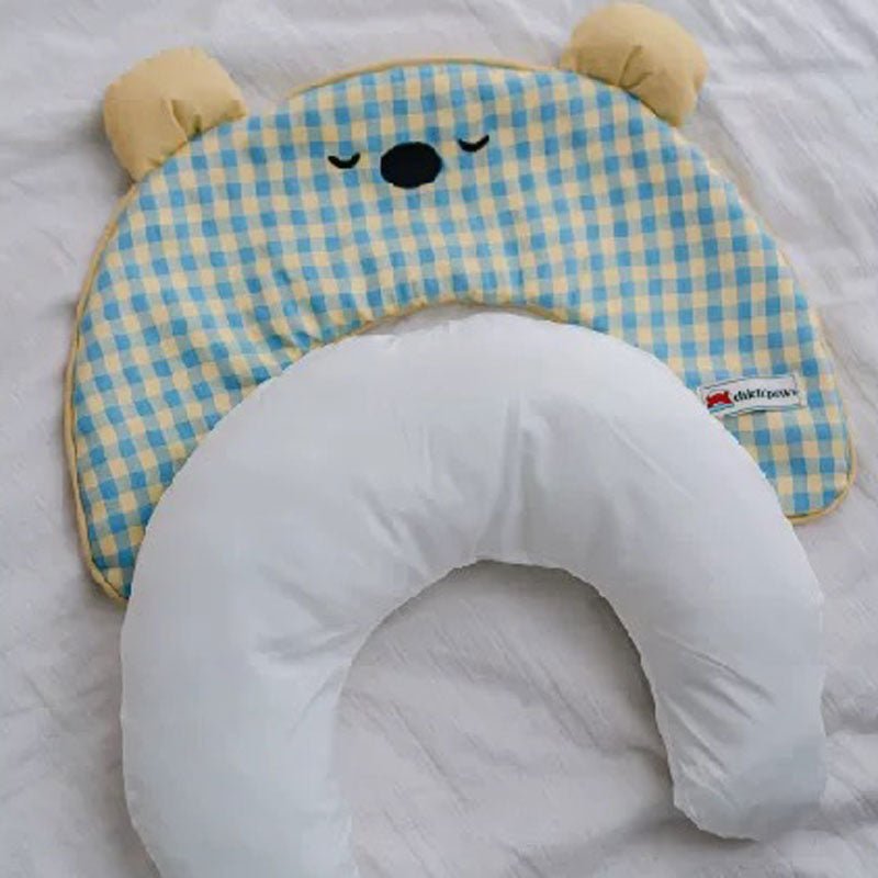 Chichipaws Sleepy Bear Pet Pillow (4 Colours) - CreatureLand