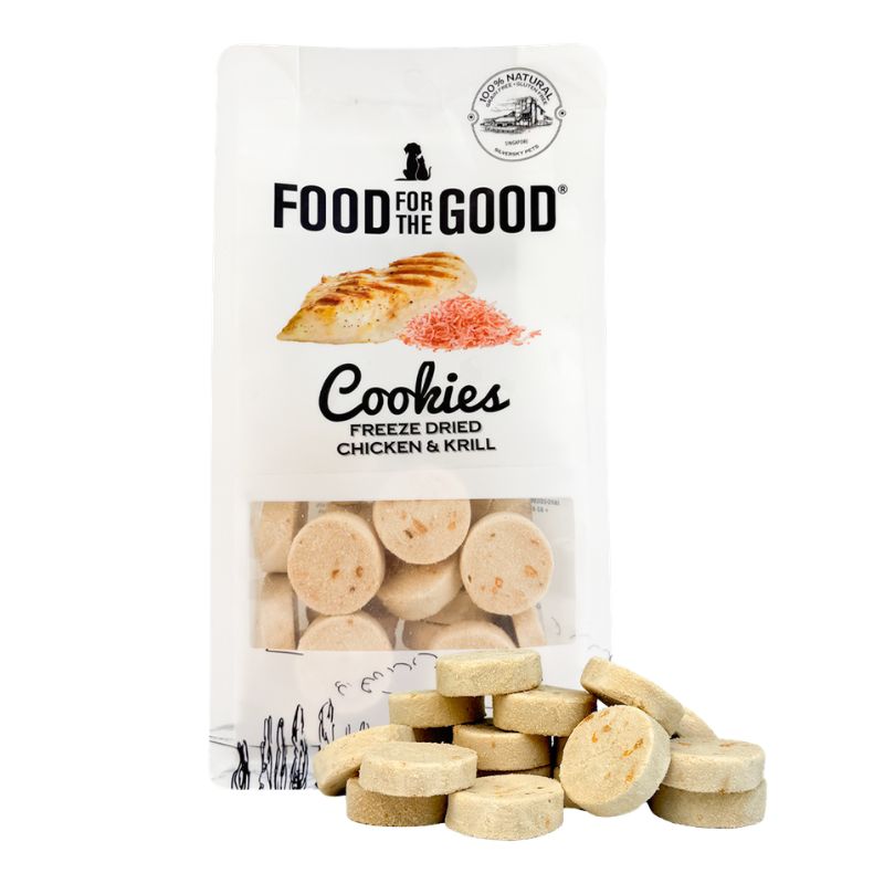 Freeze Dried Chicken & Krill Cookie For Dog & Cat (70g)