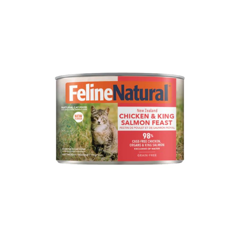 MIX & MATCH | 12 Cans of Feline Natural Canned Cat Food (170g)