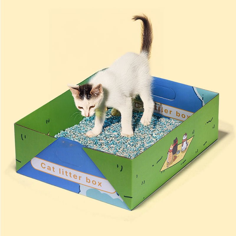 CreatureLand Disposable Cat Litter Box - CreatureLand