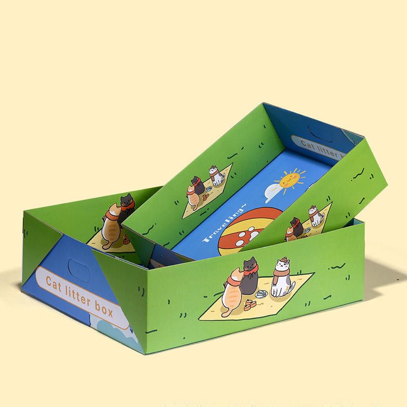 CreatureLand Disposable Cat Litter Box - CreatureLand