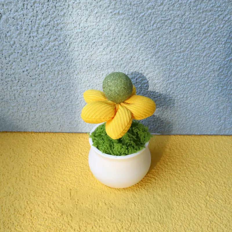 CreatureLand Flower Pot Catnip Toy - CreatureLand