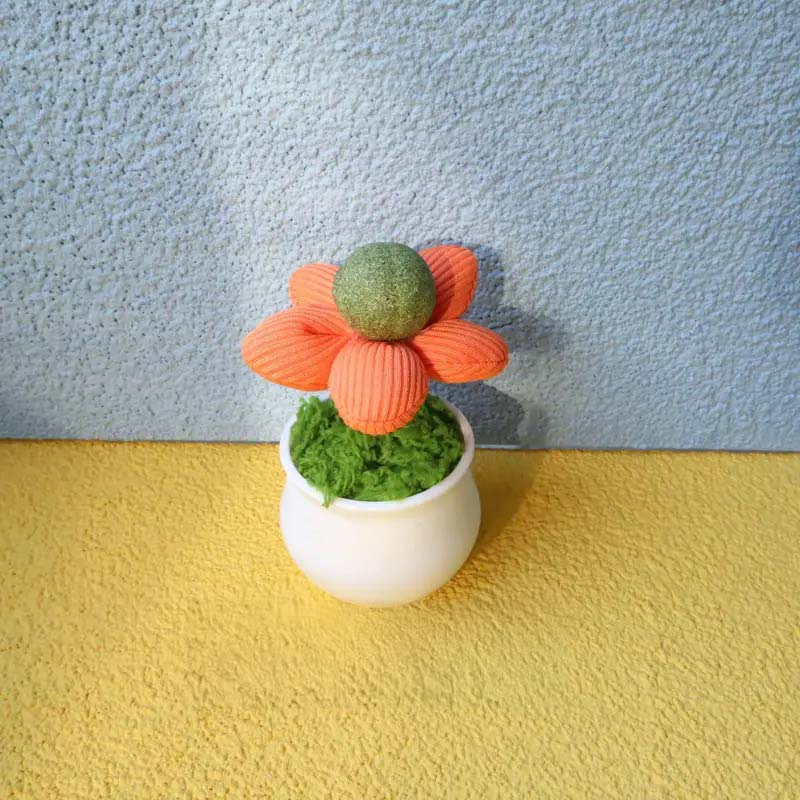 CreatureLand Flower Pot Catnip Toy - CreatureLand