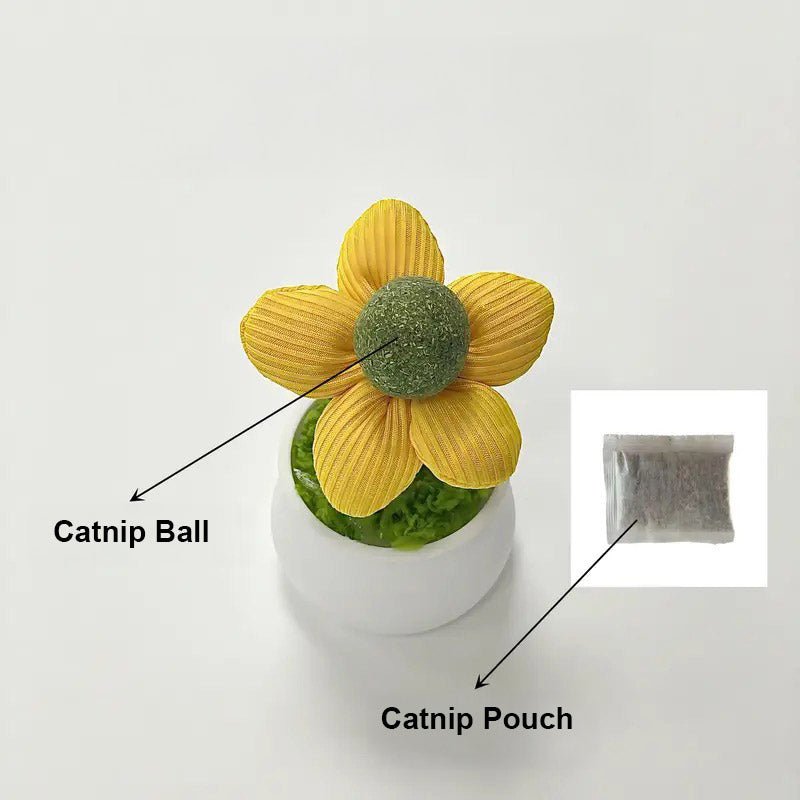 CreatureLand Flower Pot Catnip Toy - CreatureLand