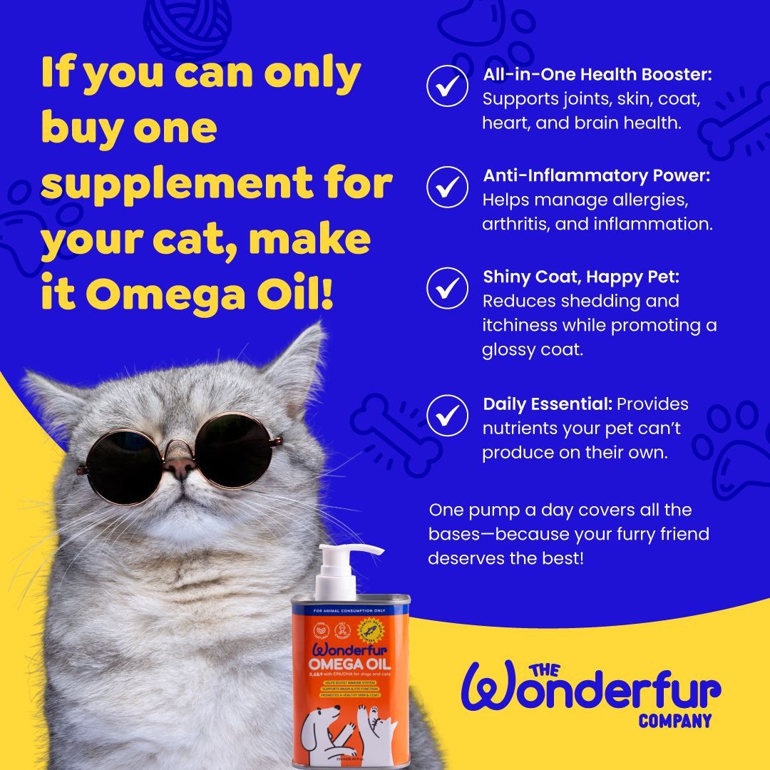 Super Omega Oil for Dogs & Cats (250ml)
