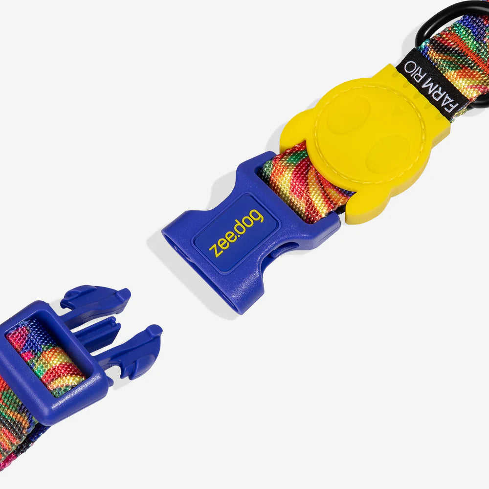 Farm Rio x Zee.Dog Samba Dog Collar