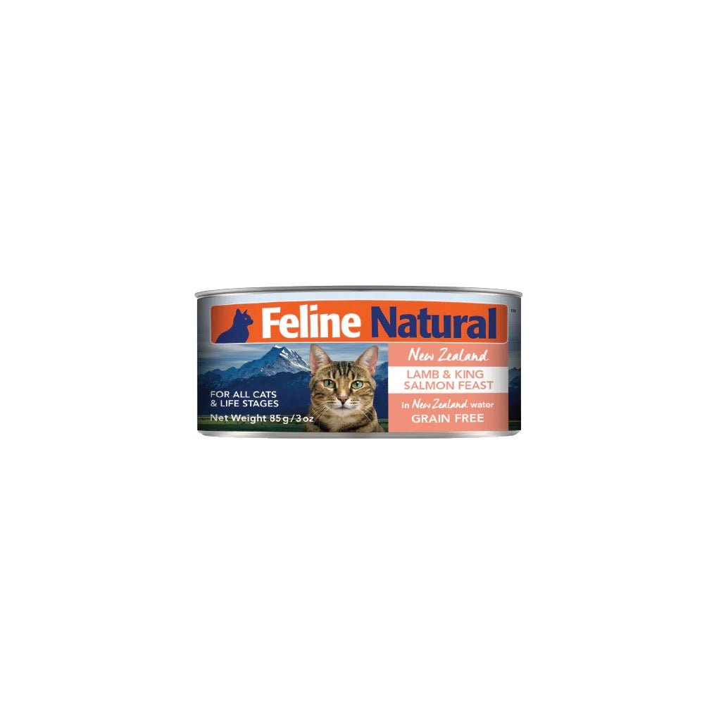 Feline Natural Lamb & King Salmon Feast Canned Cat Food (85g) - CreatureLand