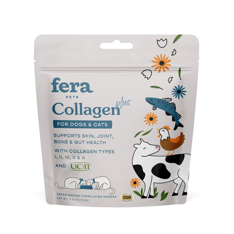 Fera Pet Organics Collagen Plus For Dogs and Cats - CreatureLand