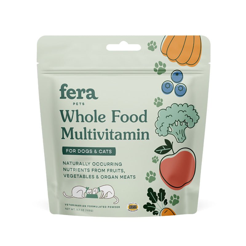 Fera Pet Organics Whole Food Multivitamin Topper For Dogs and Cats - CreatureLand