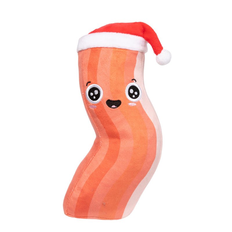 FuzzYard Christmas Dog Toy - Bacon - ing To Look A Lot Like Xmas - CreatureLand