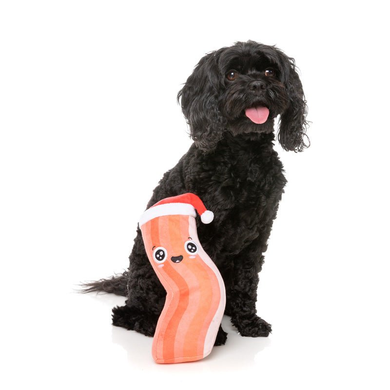 FuzzYard Christmas Dog Toy - Bacon - ing To Look A Lot Like Xmas - CreatureLand