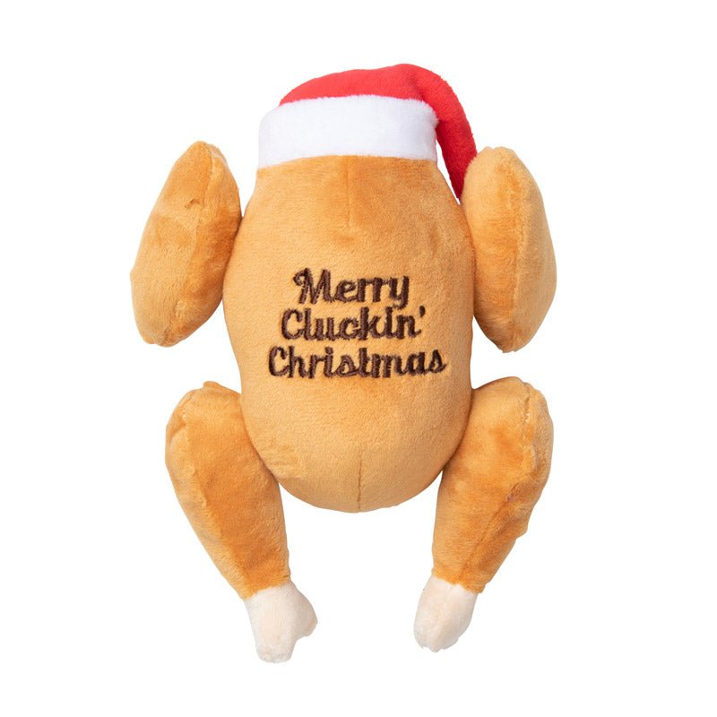 FuzzYard Christmas Dog Toy - Merry Cluckin' Christmas - CreatureLand