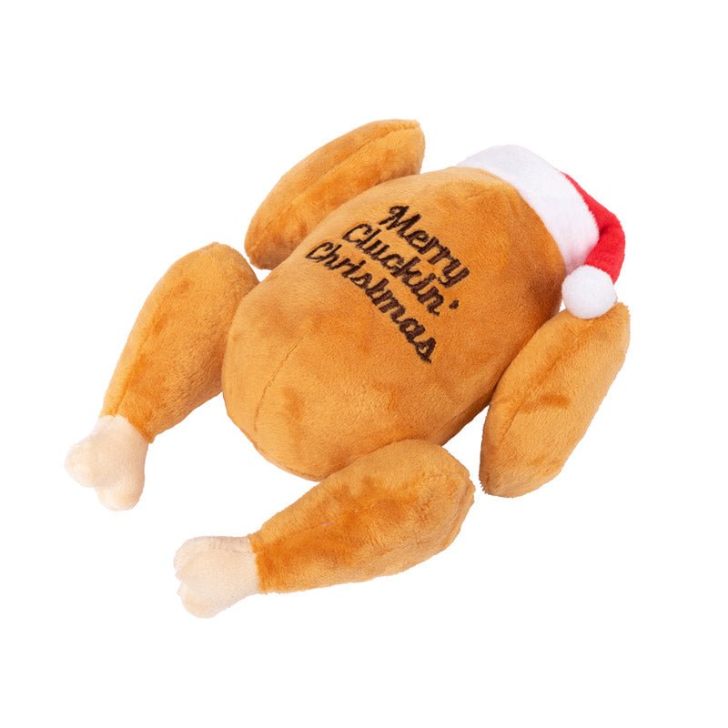 FuzzYard Christmas Dog Toy - Merry Cluckin' Christmas - CreatureLand