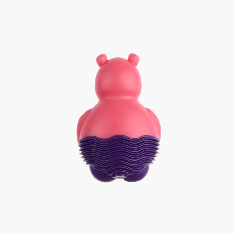 Gigwi Pet Suppa Puppa Hippo TPR Dog Toy - Pink/Purple - CreatureLand