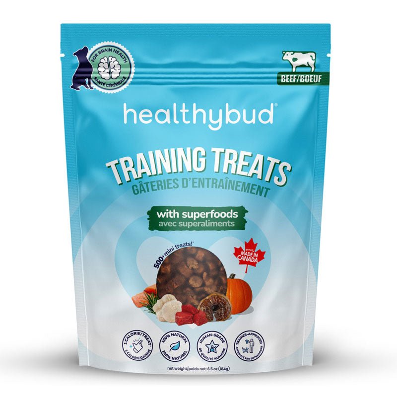 Healthybud Functional Beef Mini Training Dog Treats (184g) - CreatureLand