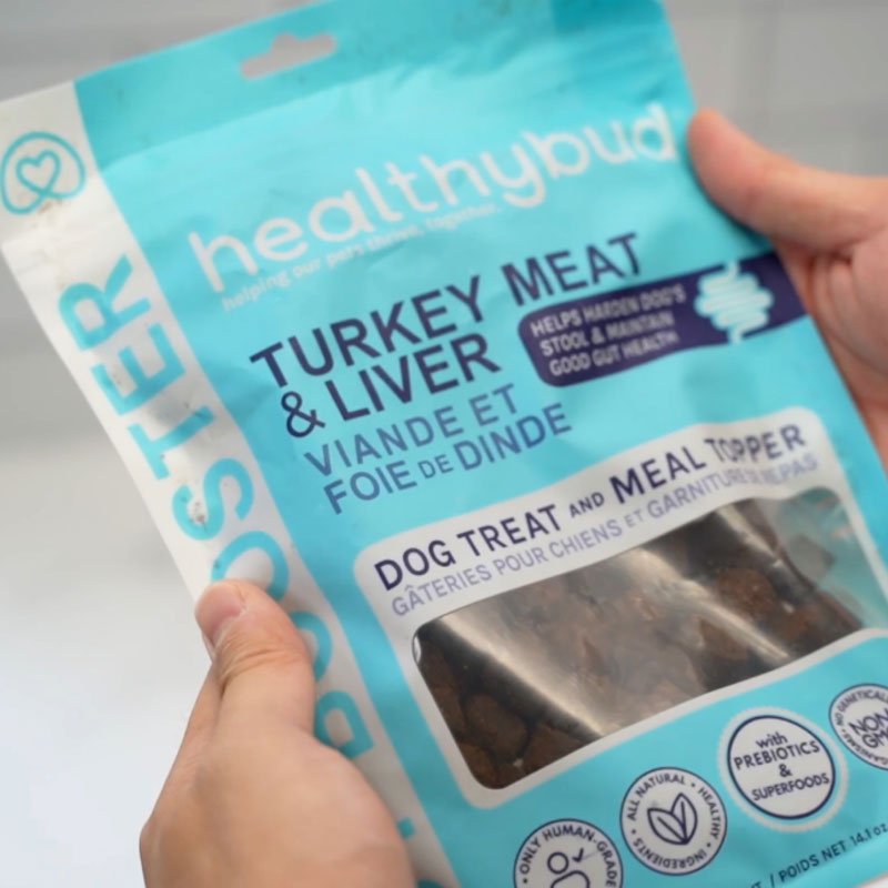 Healthybud Functional Turkey Gut Booster Dog Treats/Topper (130g) - CreatureLand