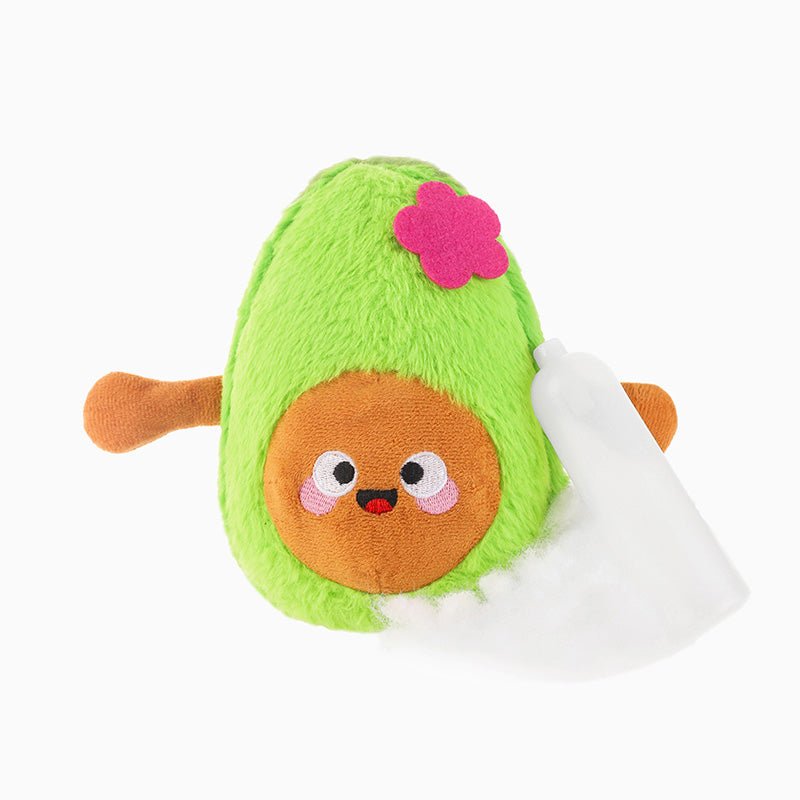 HugSmart Beach Daze - Summer Avocado Squeaker Toy - CreatureLand