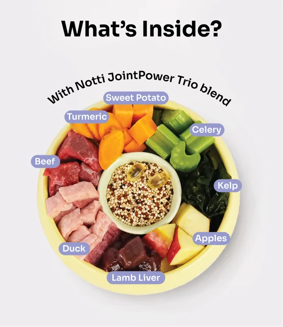 Notti Joint Care Fresh Duck & Beef Dog Dry Food