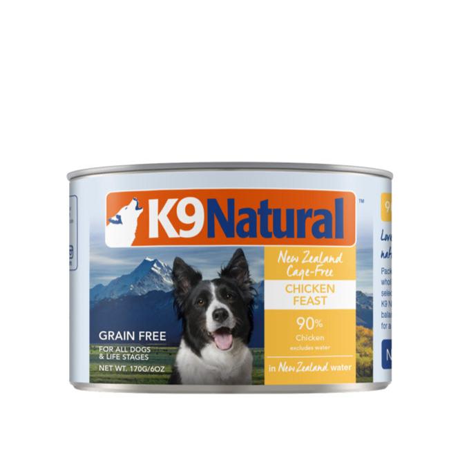 K9 Natural Chicken Feast Canned Dog Food (170g) - CreatureLand