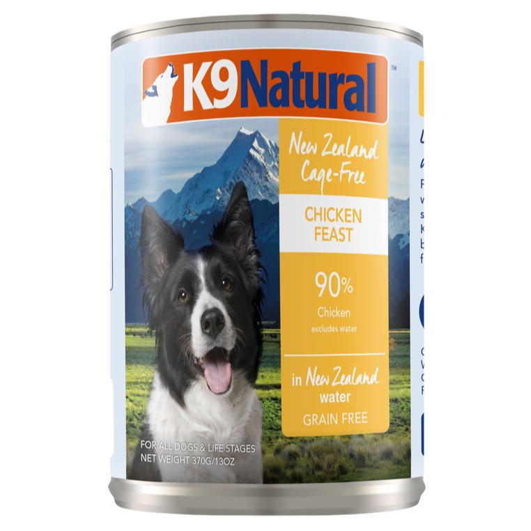 K9 Natural Chicken Feast Canned Dog Food (370g) - CreatureLand