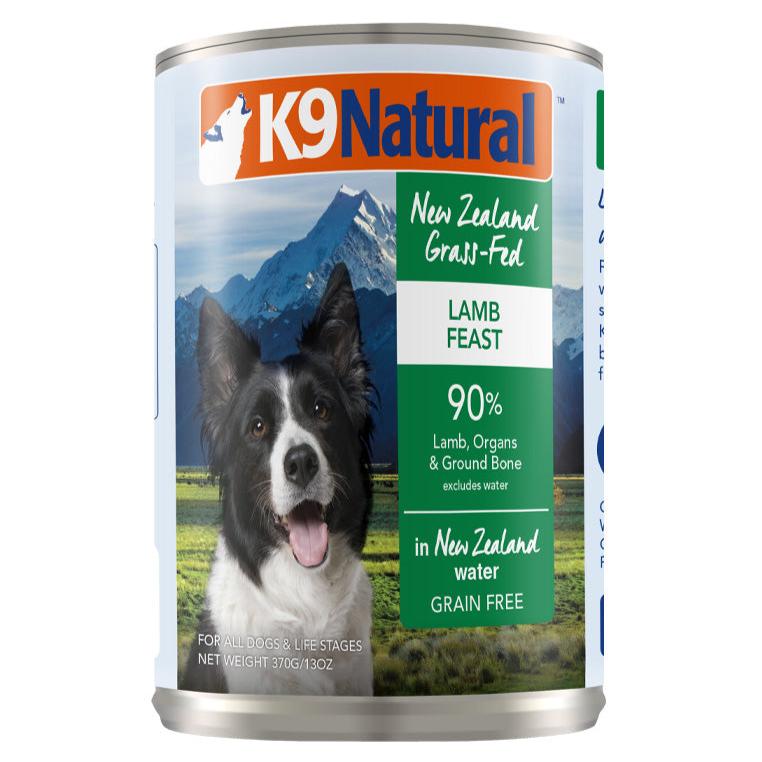 K9 Natural Lamb Feast Canned Dog Food (370g) - CreatureLand