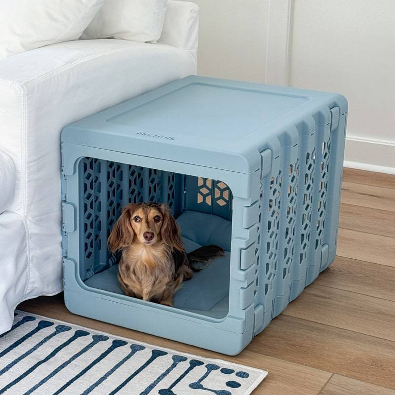 KindTail PAWD® | Modern Collapsible Plastic Dog & Pet Crate - CreatureLand