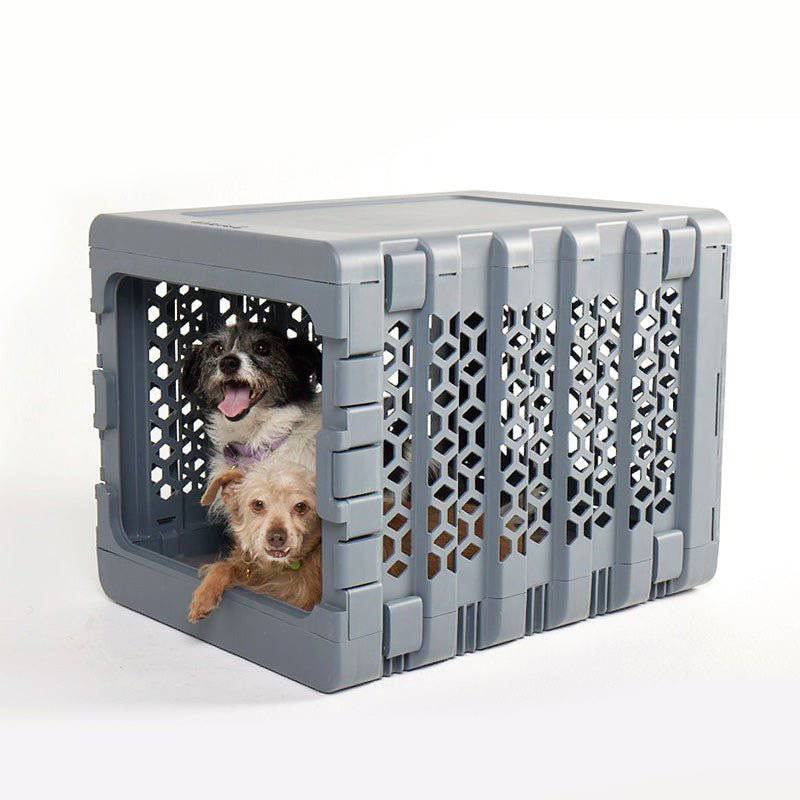 KindTail PAWD® | Modern Collapsible Plastic Dog & Pet Crate - CreatureLand