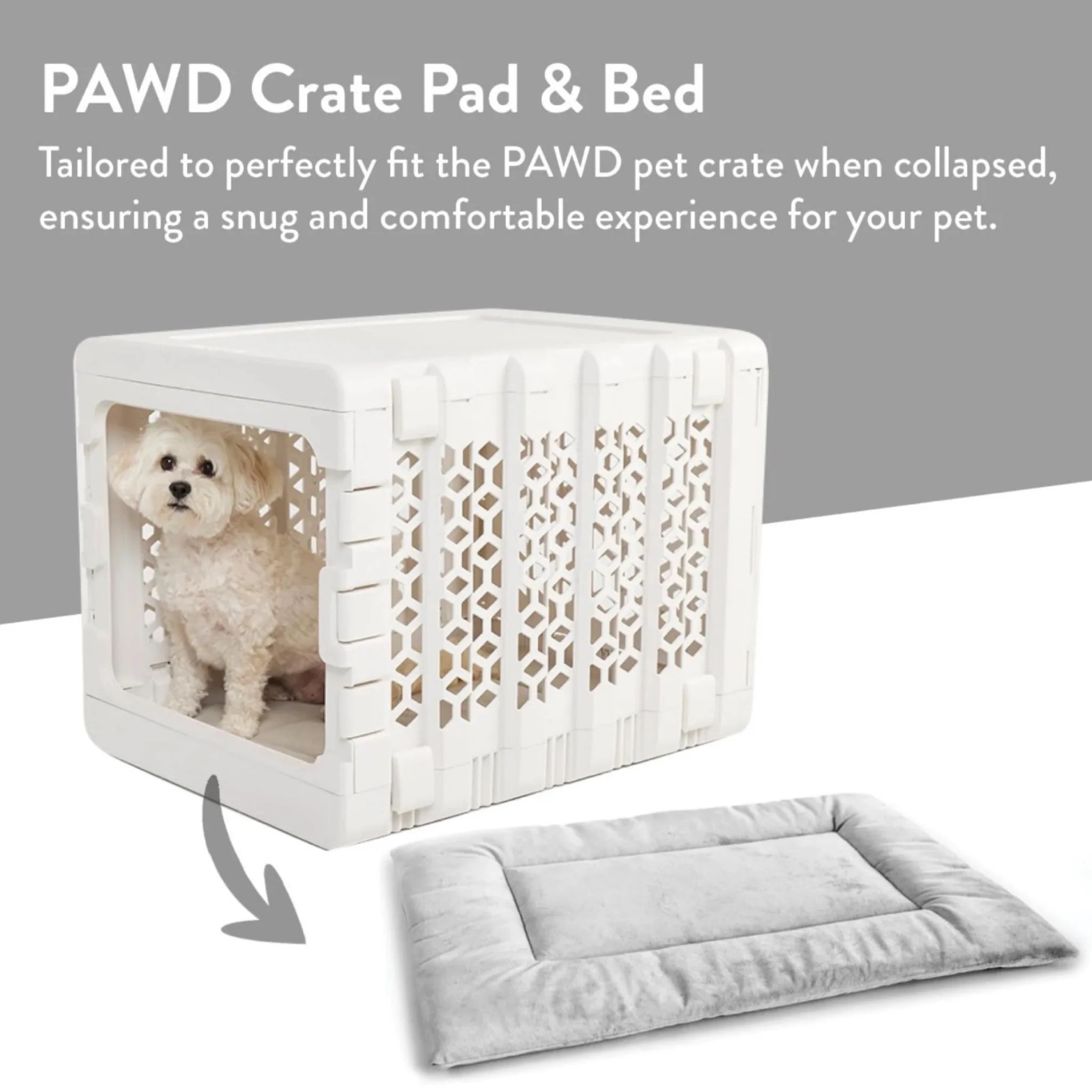 KindTail PAWD® Pad | Pet Crate Liner Bed - CreatureLand