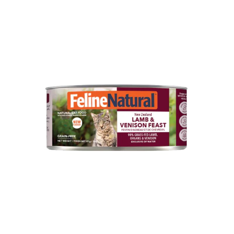 MIX & MATCH | 12 Cans of Feline Natural Canned Cat Food (85g)