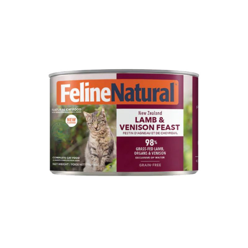 MIX & MATCH | 12 Cans of Feline Natural Canned Cat Food (170g)