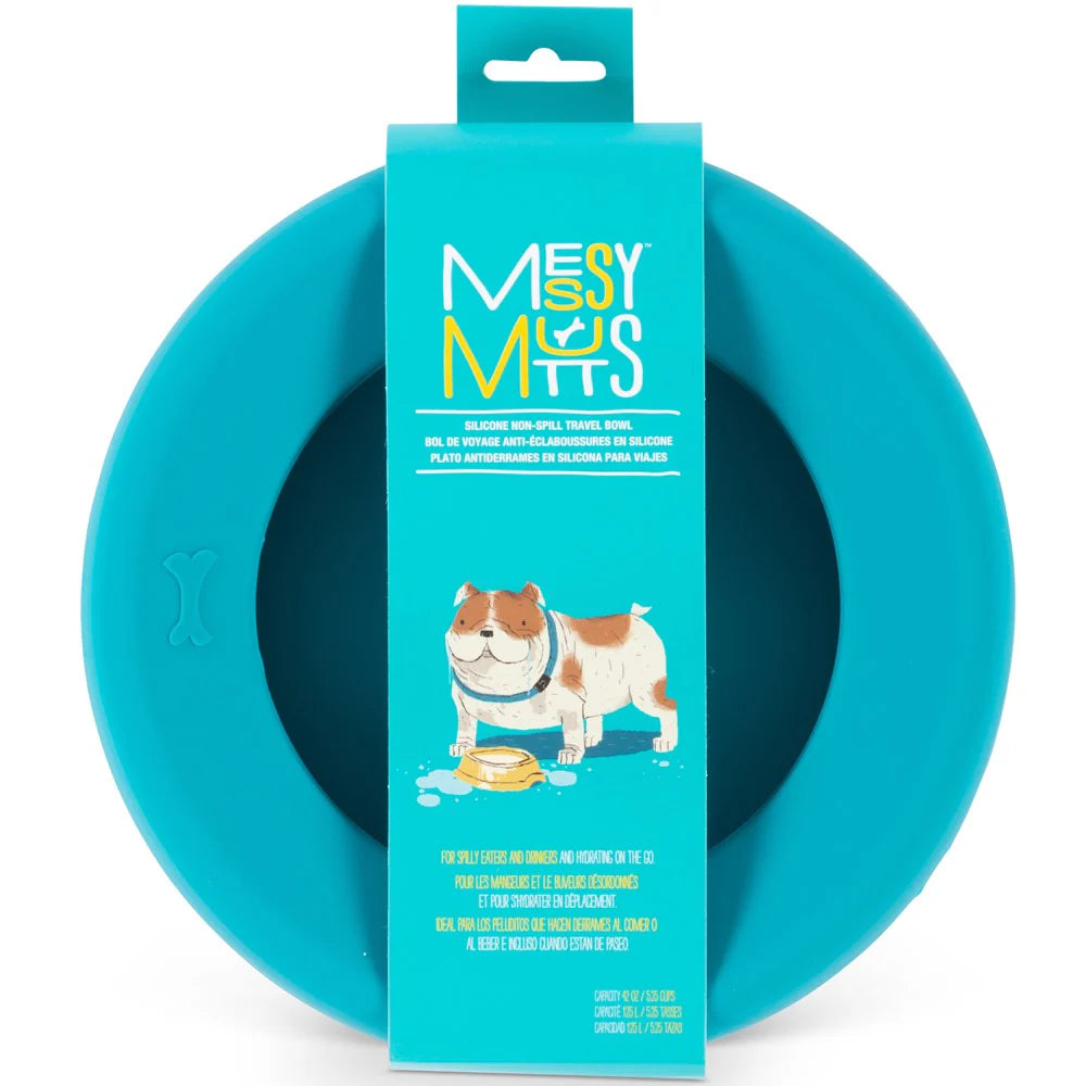 Silicone Non-Spill Travel Dog Bowl