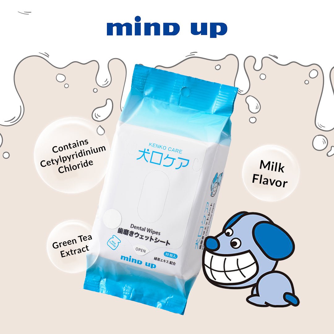 Mind Up KENKO CARE Dental Wipes For Dogs (30 Sheets) - CreatureLand