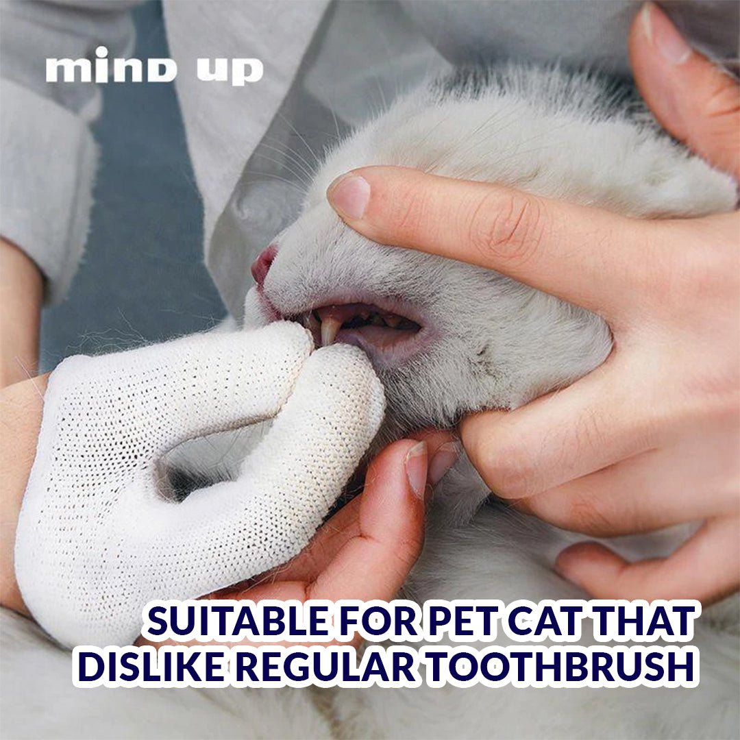 Mind Up NYANKO CARE Fingers Toothbrush For Dogs & Cats - CreatureLand