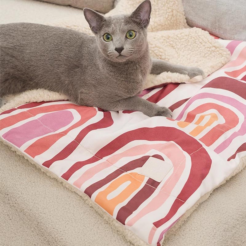 Paws Holic Pink Dream Bed Spread/Blanket - CreatureLand