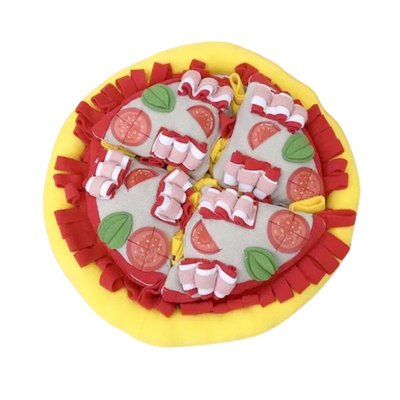Pizza Party Snuffle Mat Nosework Toy