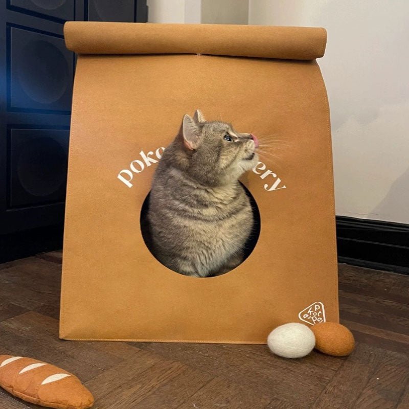 Pokepet Bakery Bag Eco Cat Nest - CreatureLand