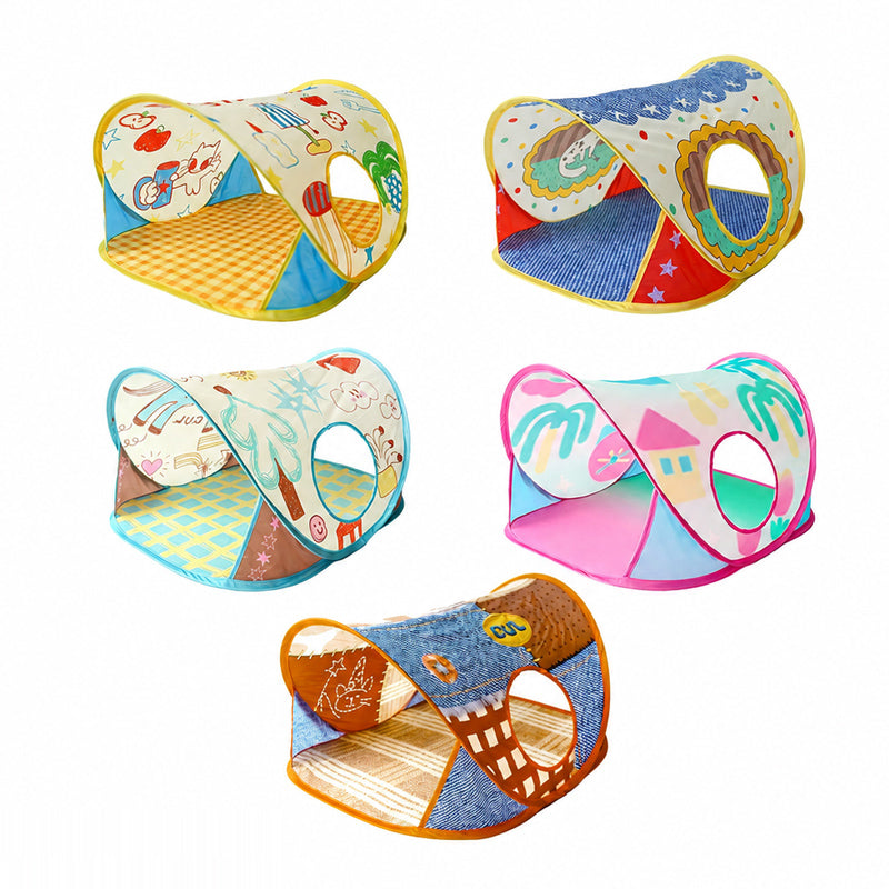 Peek-a-Boo Pop-Up Cat Tent (5 Designs)