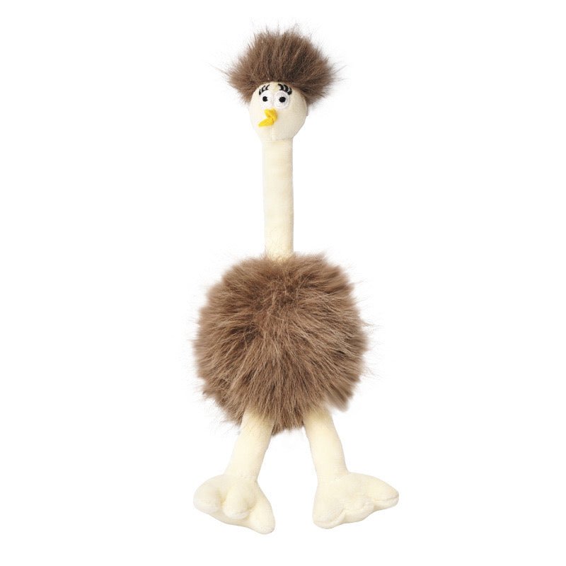 PurLab Ostrich Catnip Toy with Sound - CreatureLand