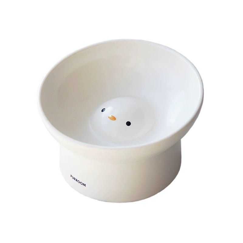 Purroom Little Chick Ceramic Slow Feeder - CreatureLand