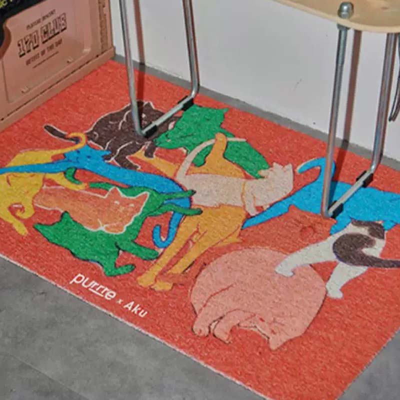 Purrre Purrre x Aku | Cat Litter & Door Mat - CreatureLand